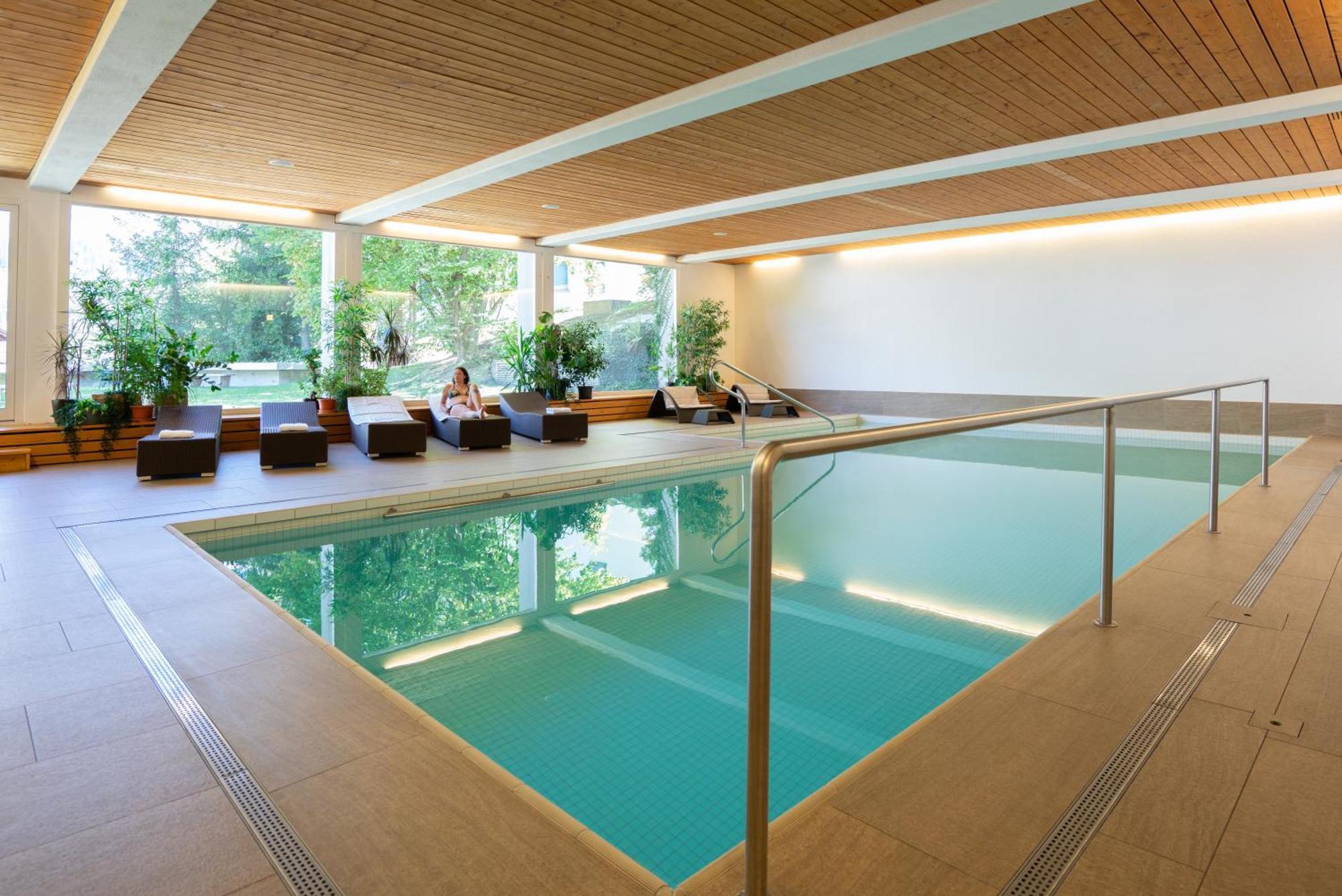 Studio Im Hotel Des Alpes Flims Exteriör bild